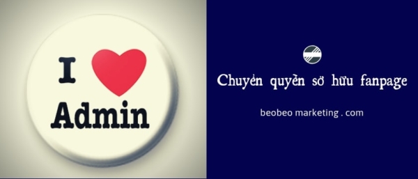 chuyển quyền sở hữu fanpage