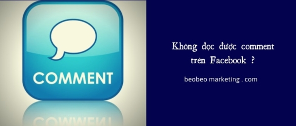 không đọc được comment trên facebook