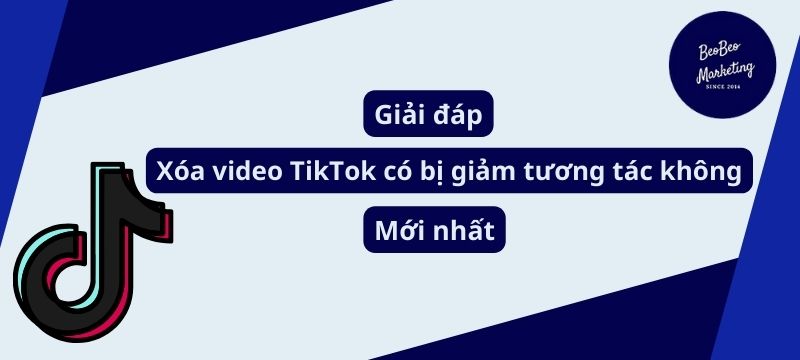 Xóa video TikTok có bị giảm tương tác không