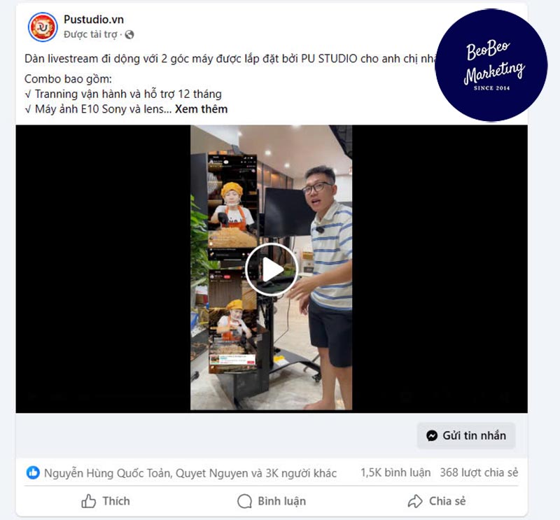 Cách tăng 1000 lượt theo dõi trên facebook miễn phí bằng live