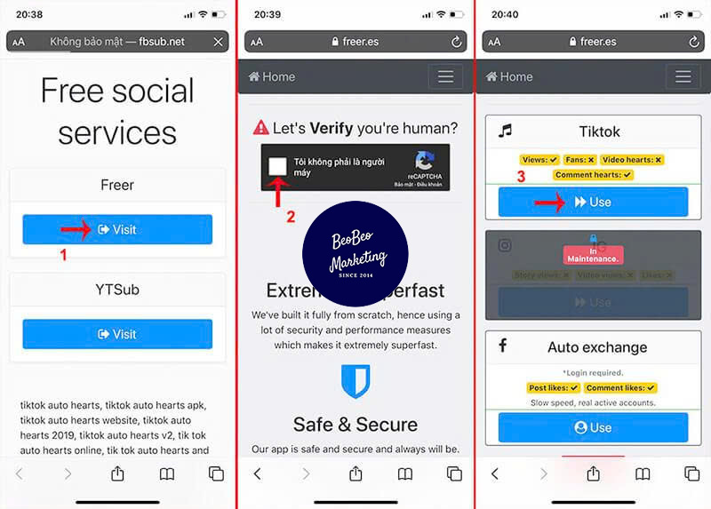 Auto cmt TikTok TikTool