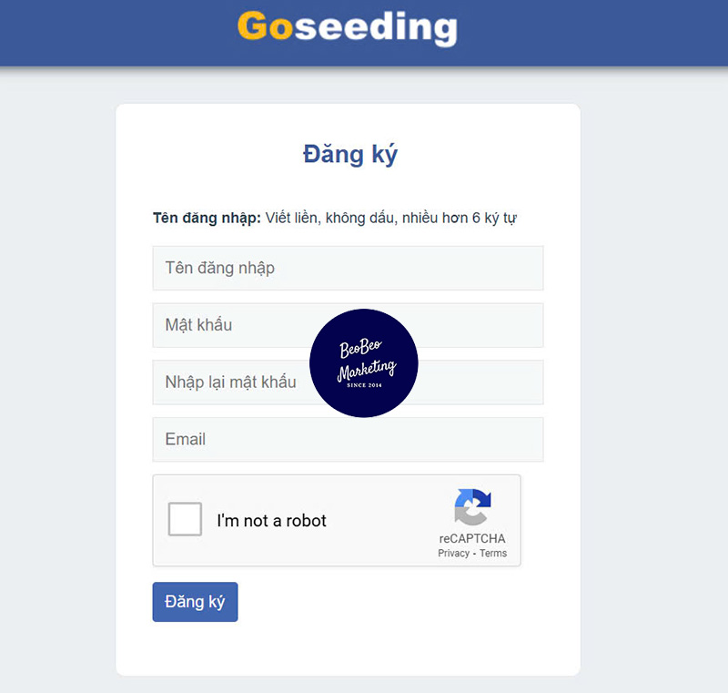 Auto like fb Goseeding.com