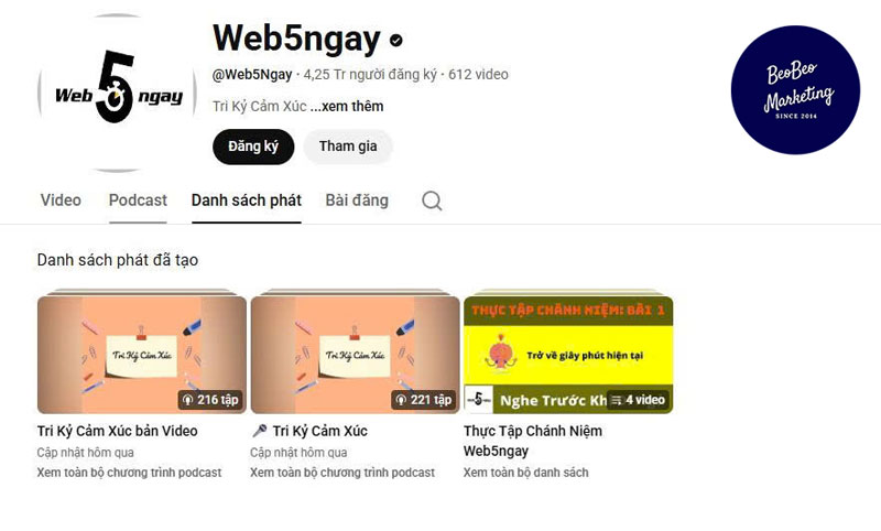 Tạo series nội dung để tăng người xem