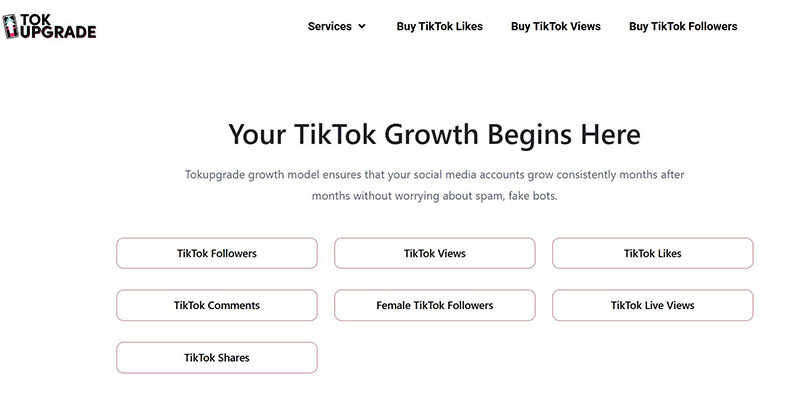 Tool tăng share tiktok Tokupgrade