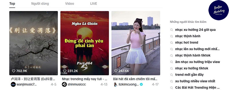 Buff view tiktok miễn phí nhạc trend