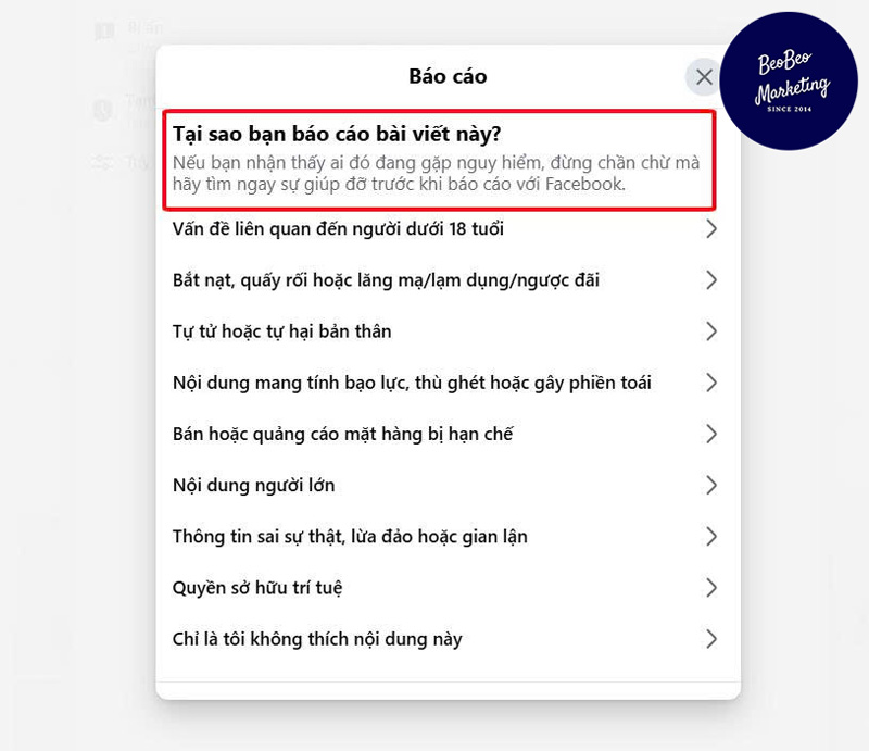  Cách báo cáo bài viết trên Facebook nhanh nhất
